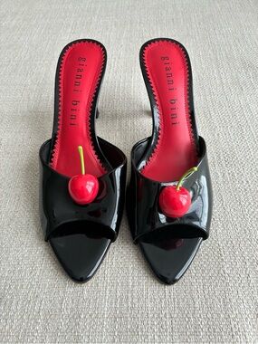 Giani Bini Shoes Women’s 7.5 M Parris Cherry Patent Heel
